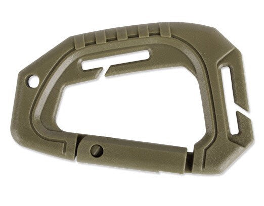 Karabińczyk Mil-Tec Tactical Molle - zielony 2 szt.
