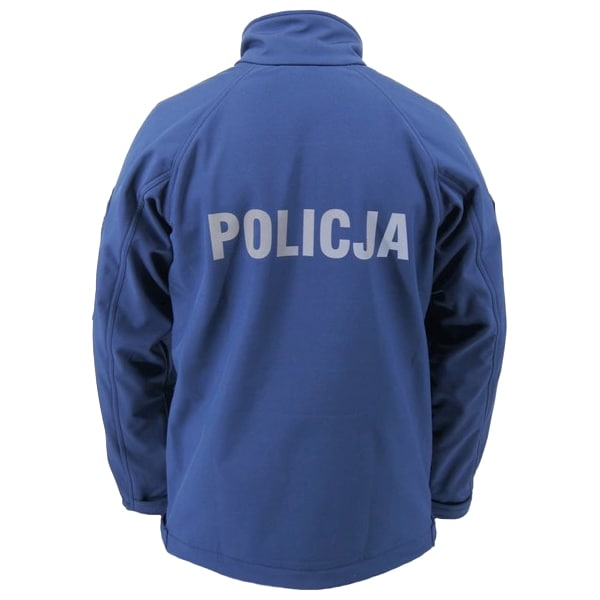 Kurtka Policji Softshell - Granatowa