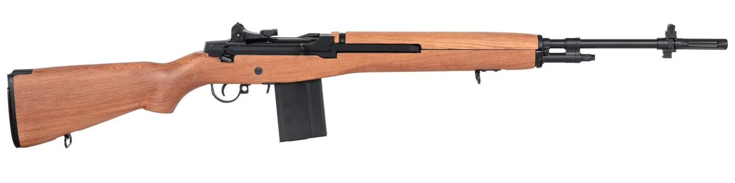 Karabin samopowtarzalny AEG A&K M1A z polimerową kolbą
