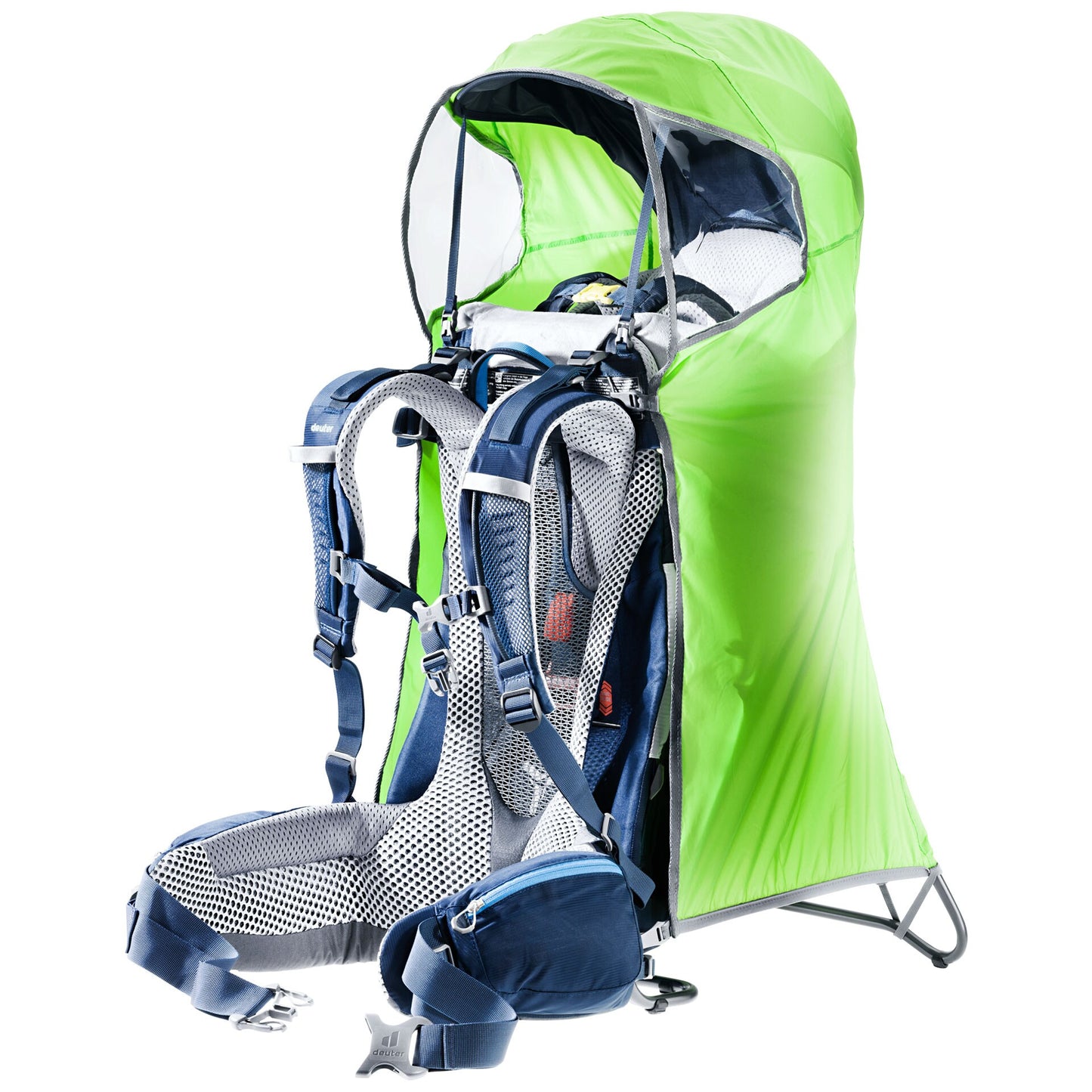 Nosidło Deuter Kid Comfort + pokrowiec przeciwdeszczowy - zestaw