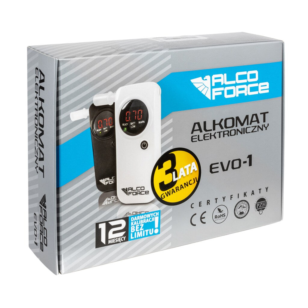 Alkomat AlcoForce EVO-1 - Biały