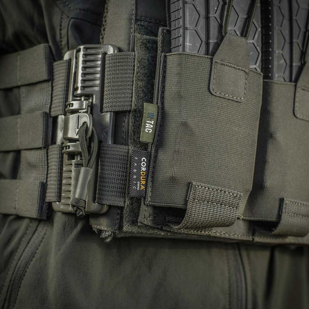 Kamizelka taktyczna typu Plate Carrier M-Tac Cuirass QRS Ranger Green - na płyty rozmiar S/M