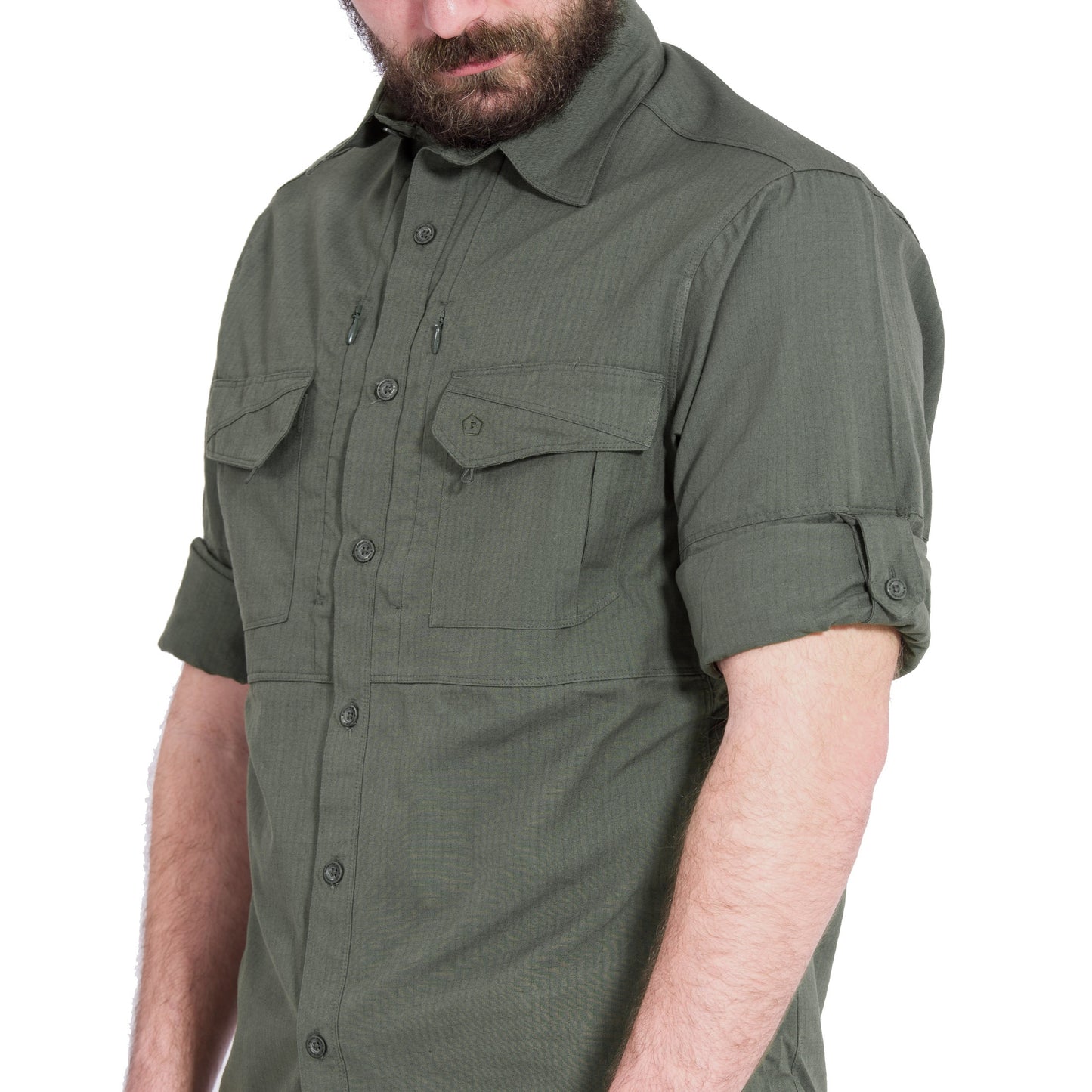 Koszula taktyczna Pentagon Plato Long Sleeve - Camo Green