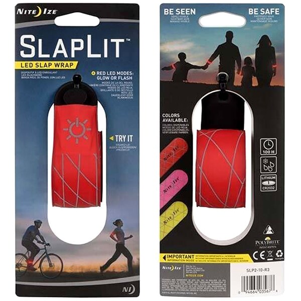 Opaska odblaskowa Nite Ize SlapLit LED Slap Wrap Ver.2 - Red