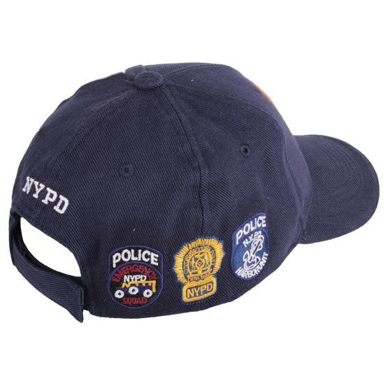 Czapka z daszkiem Fostex NYPD - Granatowa