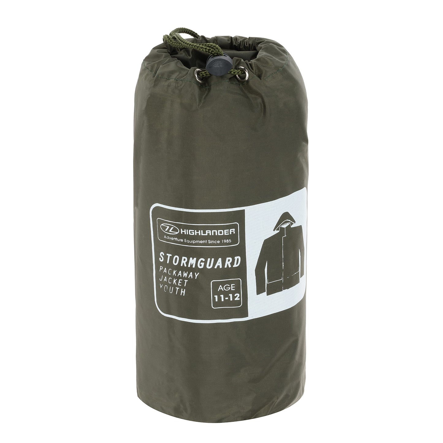 Kurtka dziecięca Highlander Outdoor Kids Stormguard V2 - Olive