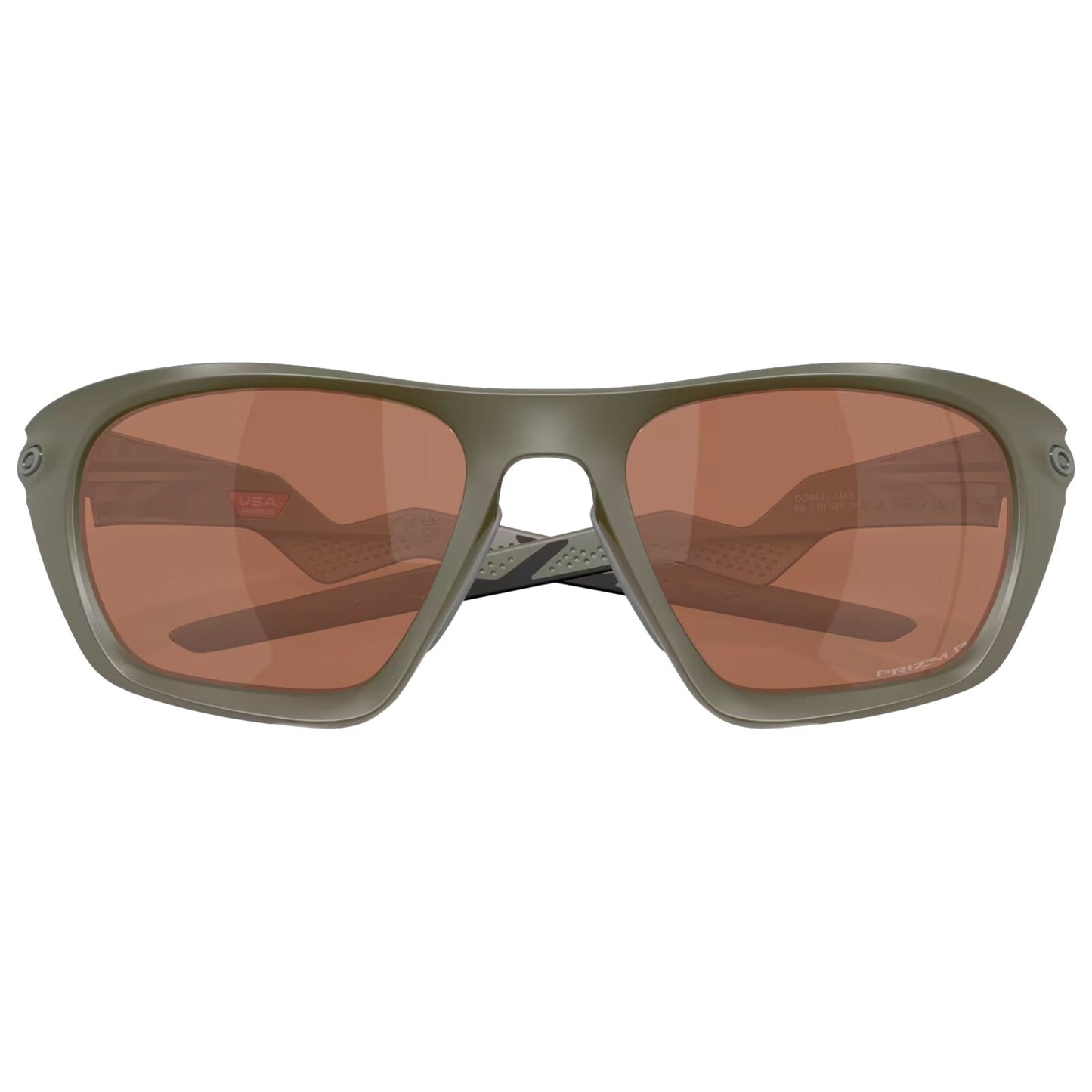 Okulary przeciwsłoneczne Oakley Lateralis - Matte Moss/Prizm Tungsten Polarized