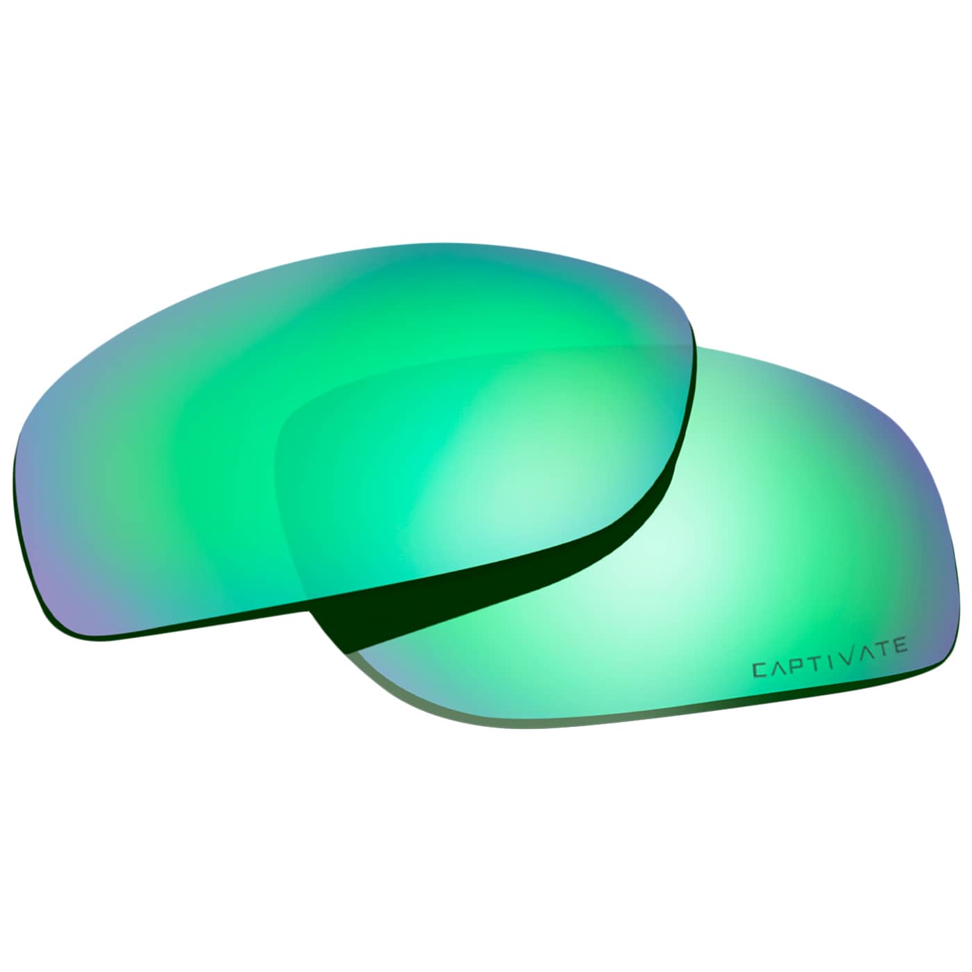 Wizjery do okularów Wiley X Founder z polaryzacją - Captivate Polarized Green Mirror