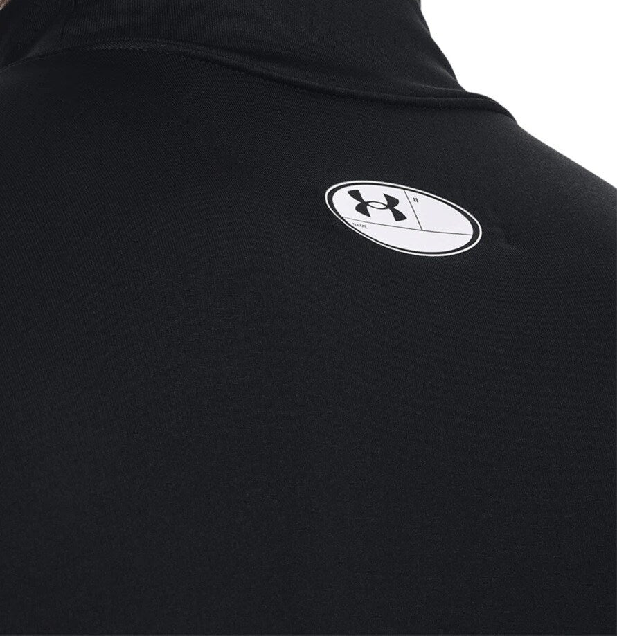 Koszulka termoaktywna Under Armour ColdGear Compression - Black/White
