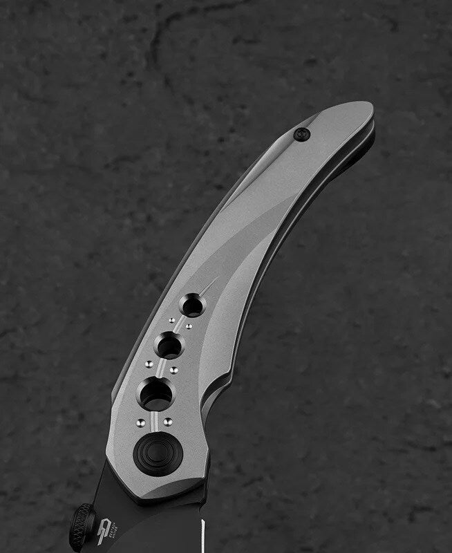 Nóż składany Bestech Knives Razon - Black PVD/Silver