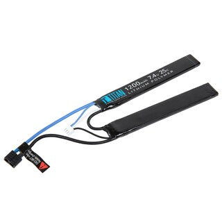 Akumulator ASG Titan Li-Po 7,4V 25C 1200 mAh 2-modułowy - Deans