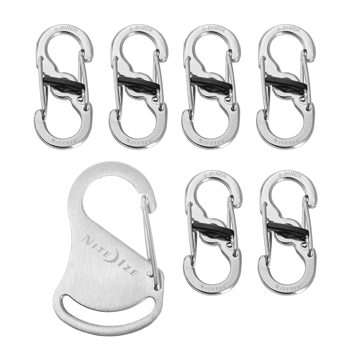 Brelok Nite Ize S-Biner KeyRack Locker Silver KLK-11-R3