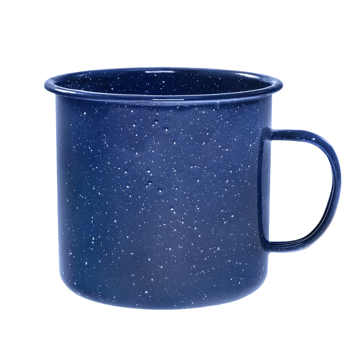 Kubek stalowy Mil-Tec Western 0,68 l - Blue
