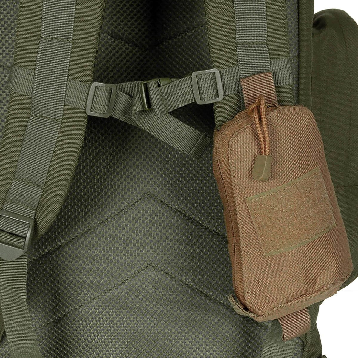 Kieszeń MFH Pouch For Shoulder Strap MOLLE - Coyote Tan