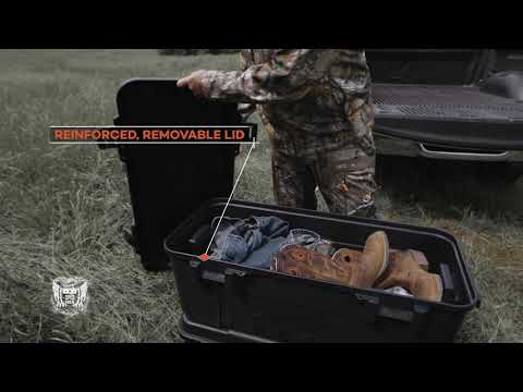 Skrzynia transportowa Plano Sportsman's Trunk Large 102 l - Blaze Orange