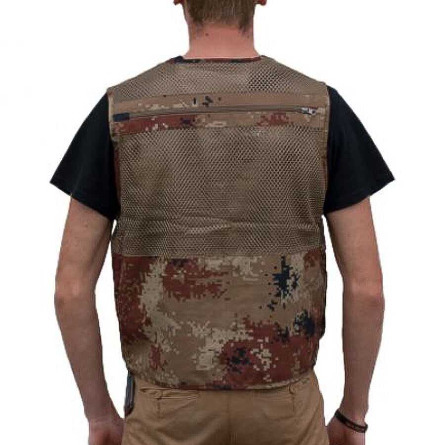 Kamizelka wielofunkcyjna Kapaan - black/brown/beige