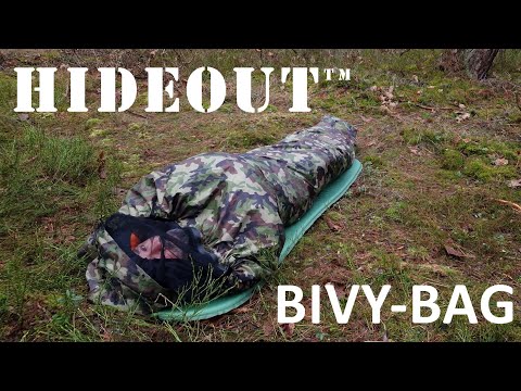 Śpiwór termiczny Bushmen Hideout Thermo Bivy bag z moskitierą - Olive
