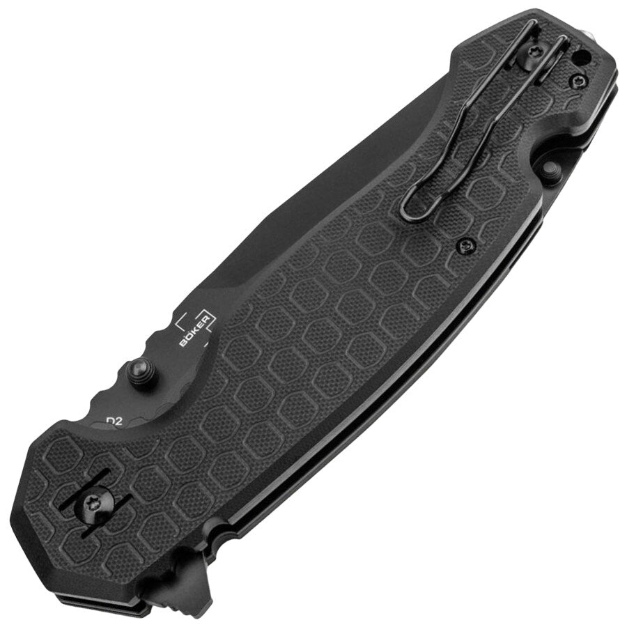 Nóż składany ratowniczy Dönges Professional Tactical - Black