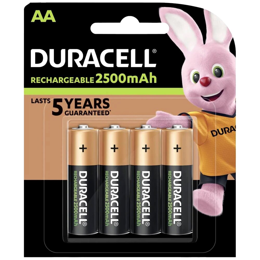 Akumulator Duracell Rechargeable HR6/AA 2500 mAh - 4 szt.