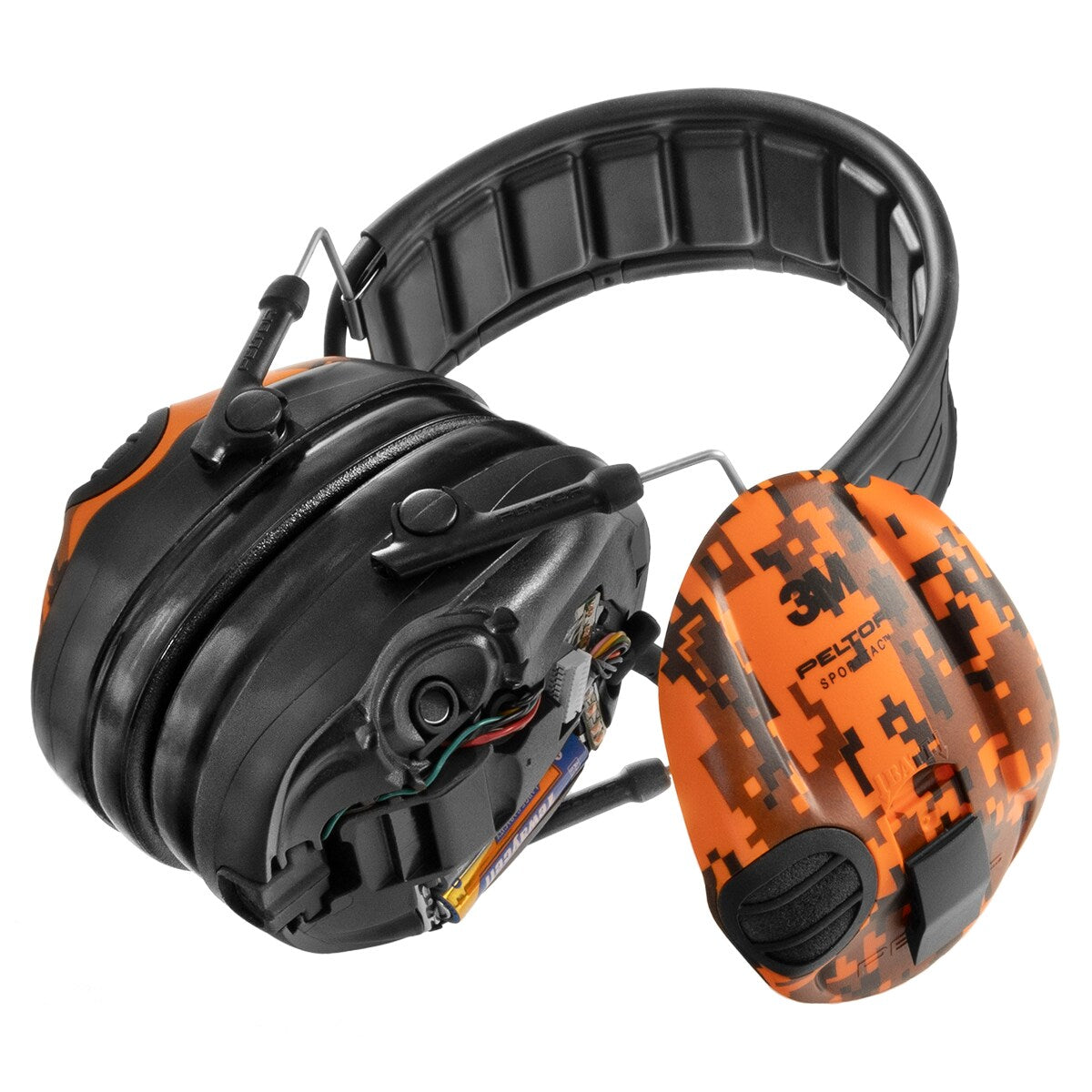 Ochronniki słuchu aktywne 3M Peltor SportTac - Camo