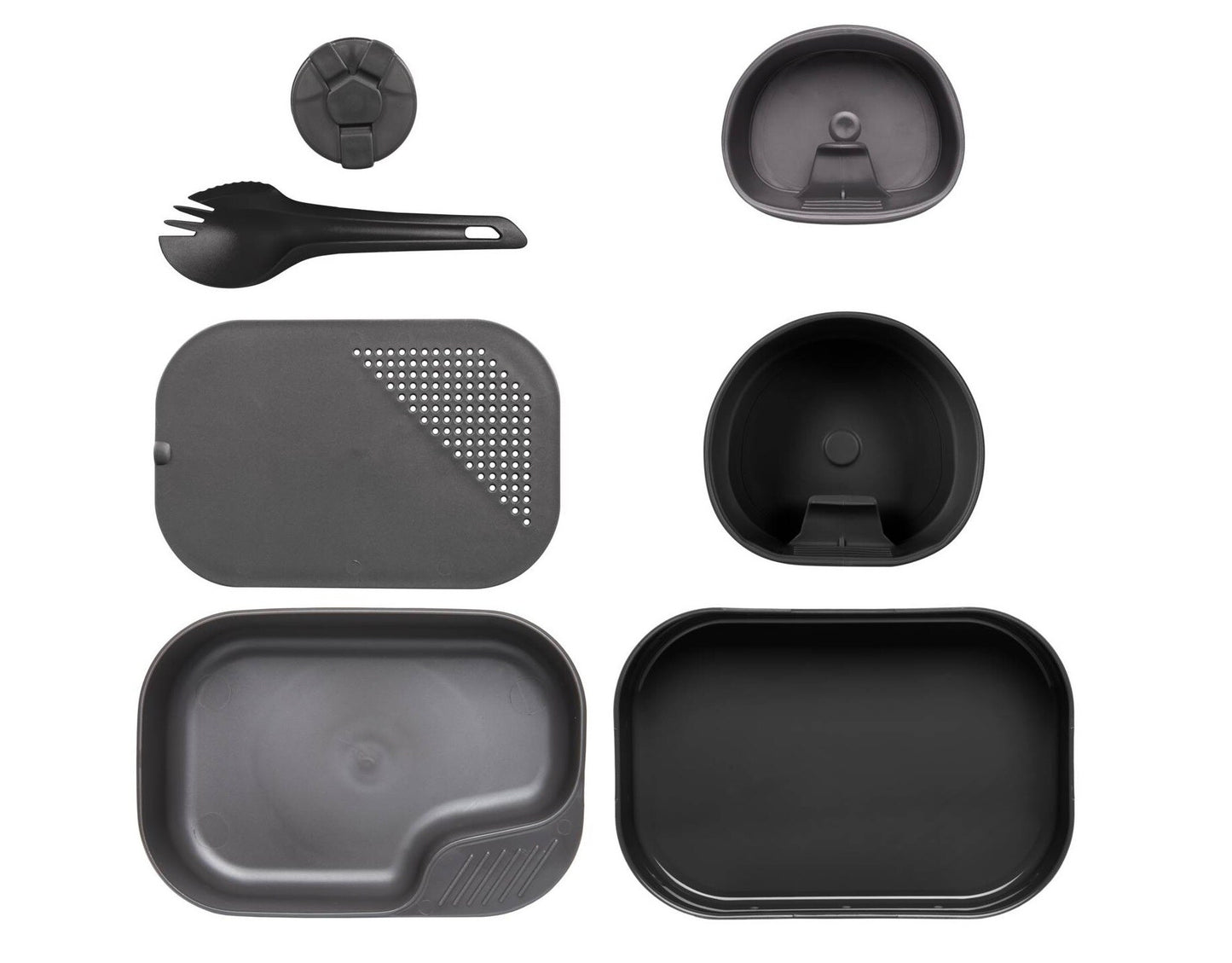 Zestaw turystyczny Wildo Camp-A-Box Complete Black/Dark Grey