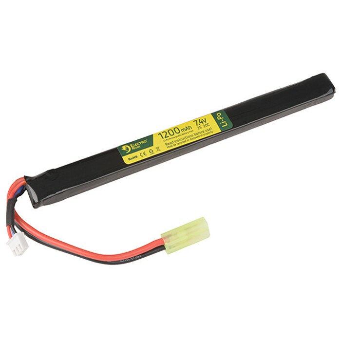 Akumulator ASG LiPo 7,4V 1200mAh 20/40C Tamiya mały