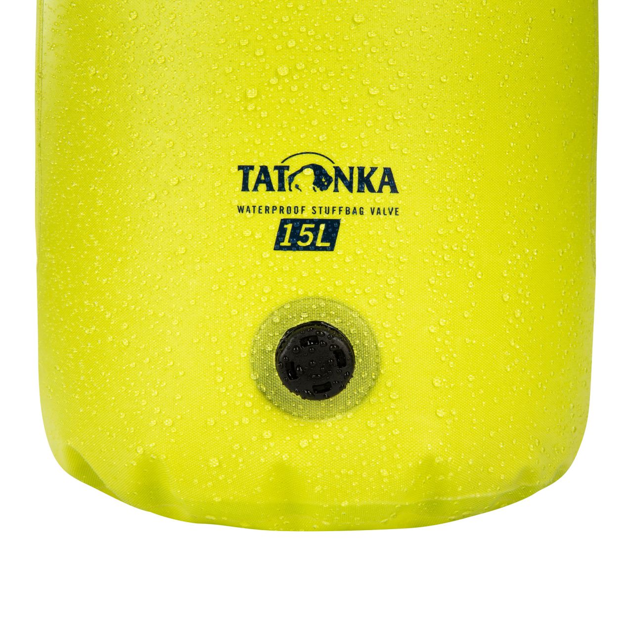 Worek wodoodporny Tatonka WP Stuffbag Valve 15 l - Lime