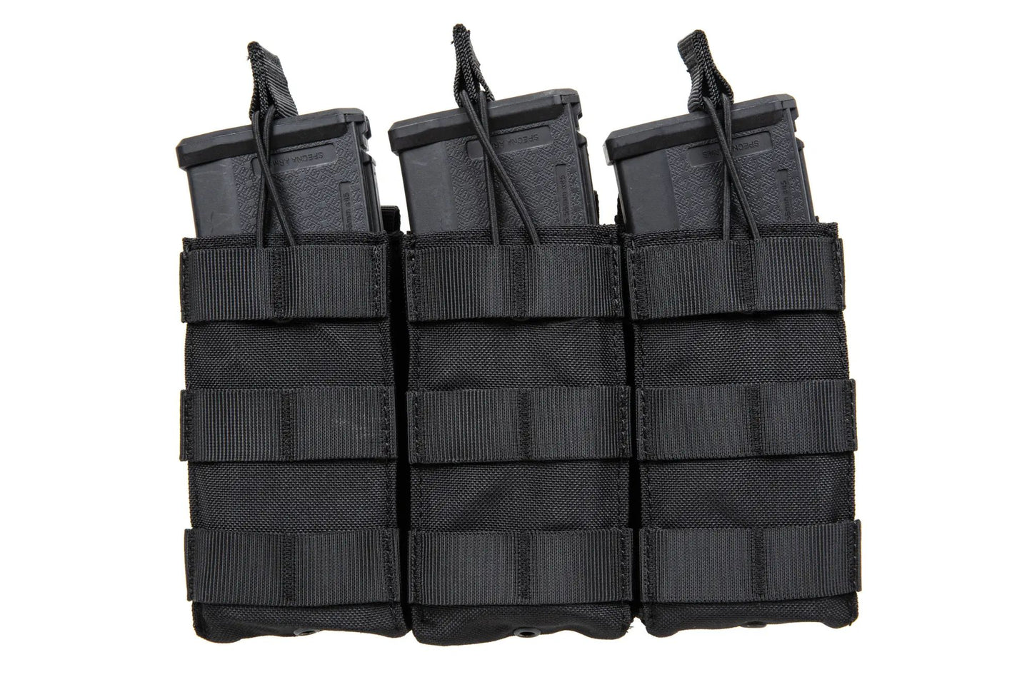 Potrójna ładownica Specna Arms Open na magazynki M4/M16 - Black