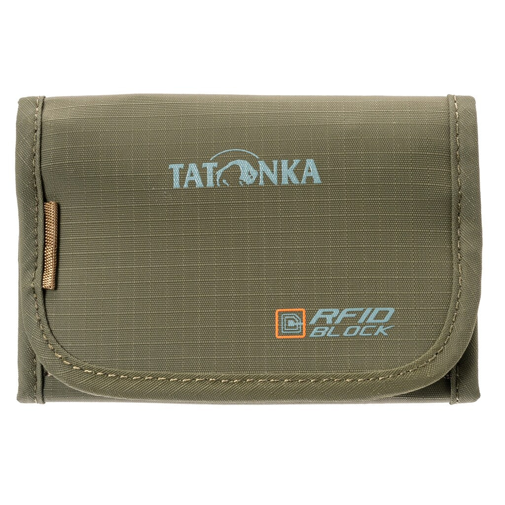 Portfel Tatonka Folder RIFD Travel Wallet - Olive