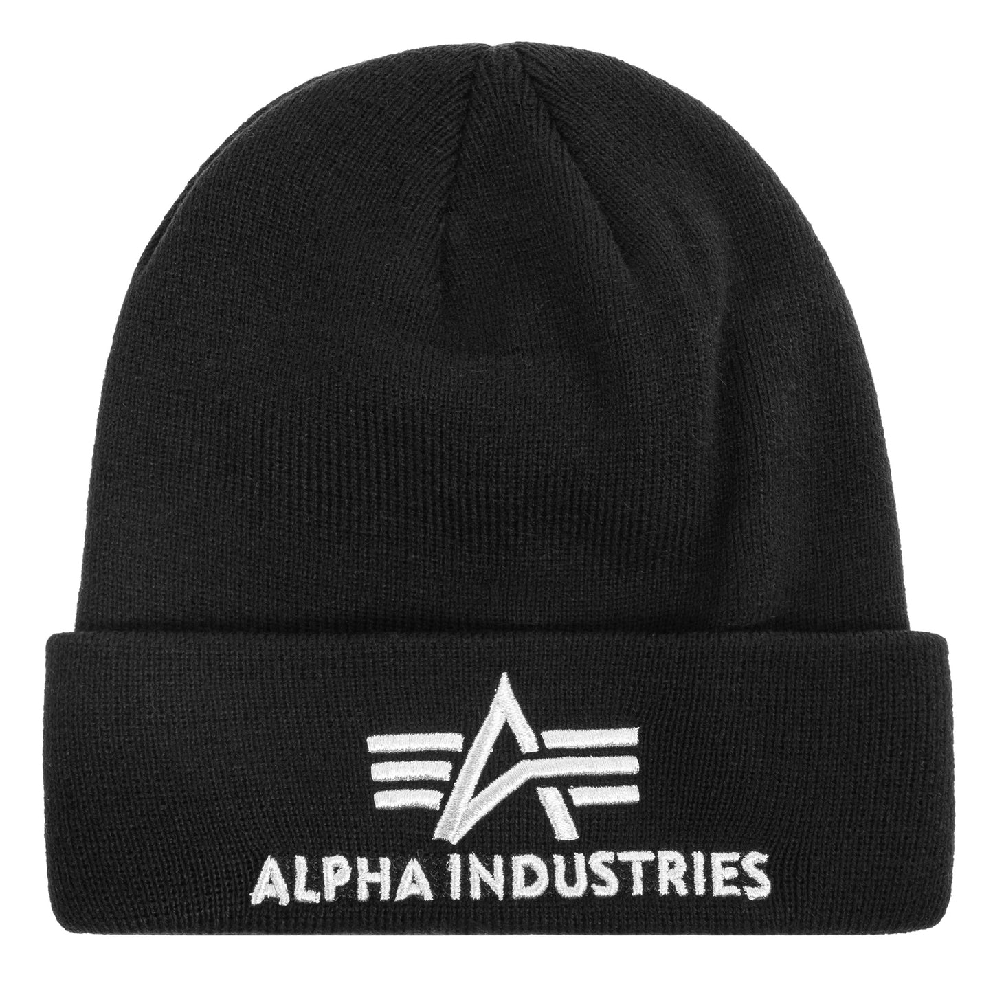 Czapka Alpha Industries 3D Beanie - Black/Silver