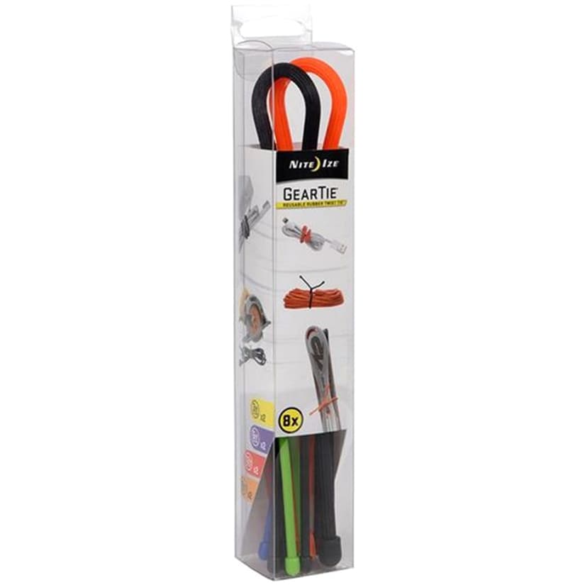 Troki Nite Ize Gear Tie Assortment - 8 szt.