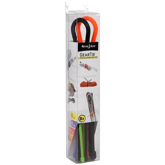 Troki Nite Ize Gear Tie Assortment - 8 szt.