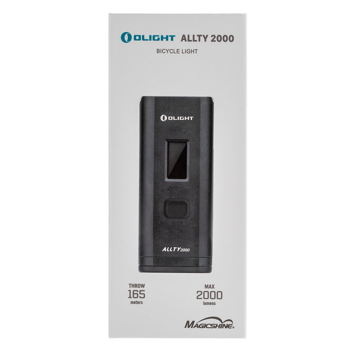 Światło rowerowe przednie z montażem Olight Magicshine Allty2000 - 2000 lumenów