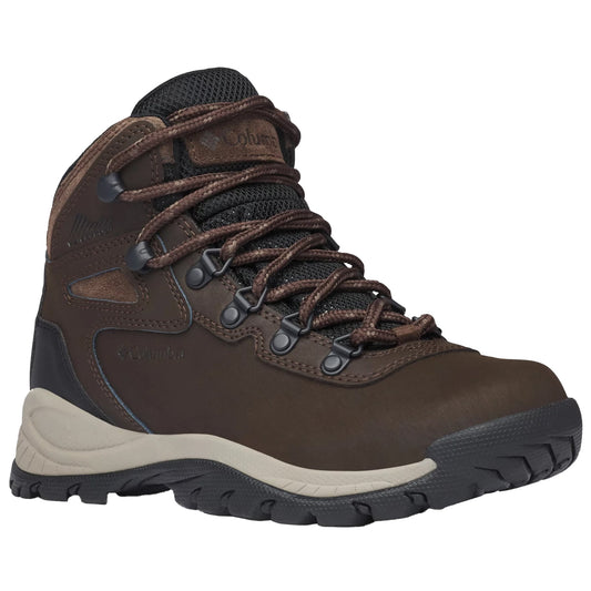 Buty damskie Columbia Newton Ridge Plus WP - Cordovan/Crown Jewel