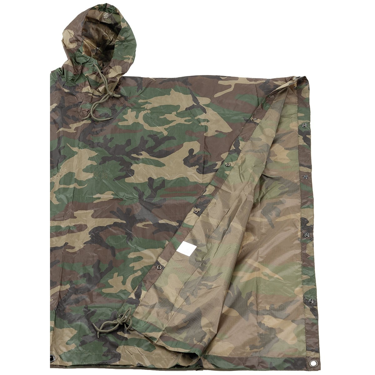 Ponczo MFH RipStop - Woodland