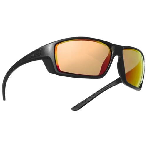 Okulary taktyczne Helikon LoxRay Zestaw Polarized – Black/Orange Revo