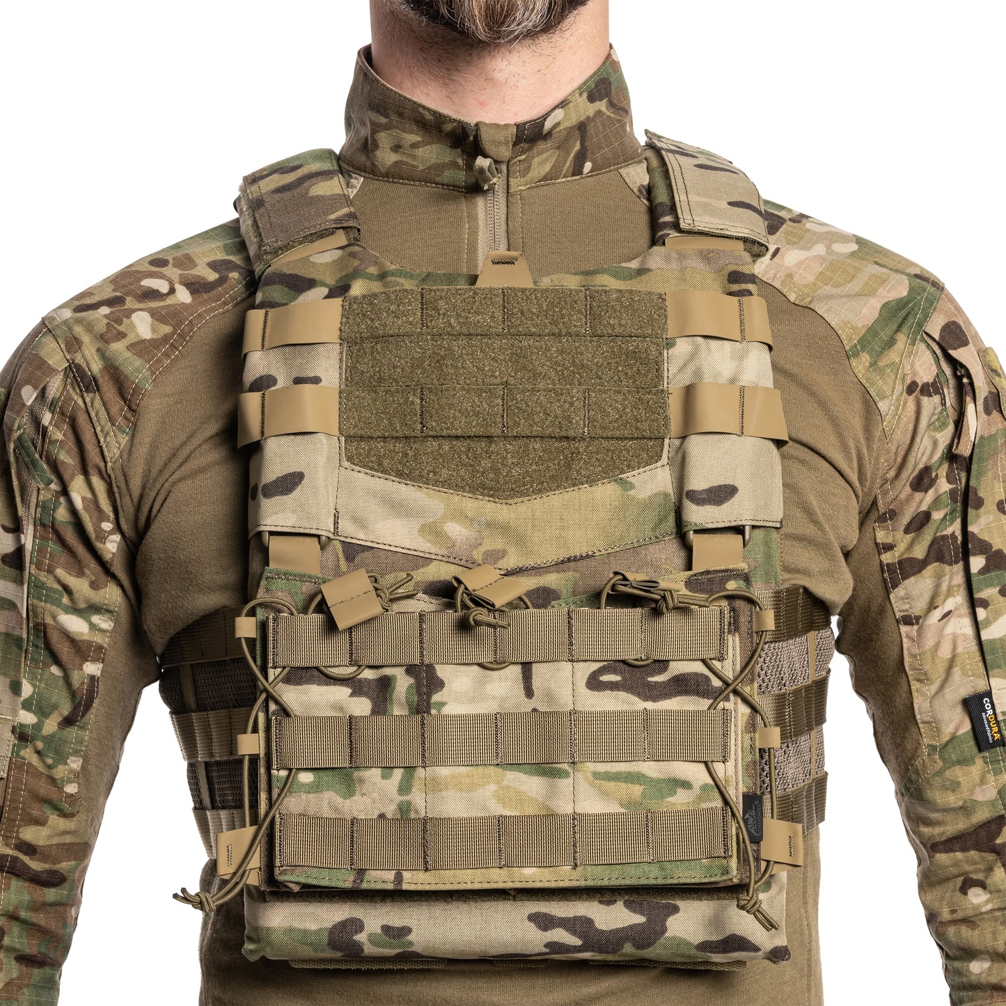 Modułowa kamizelka taktyczna Helikon Guardian Military Set MultiCam - na płyty L