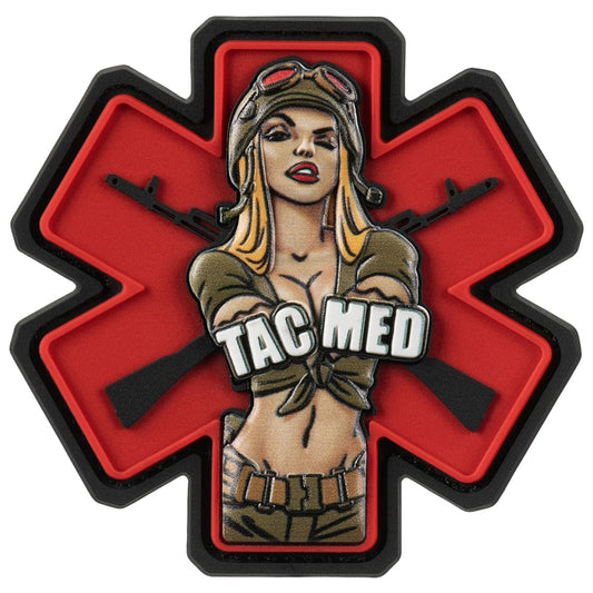 Naszywka M-Tac Tacmed PVC - Olive