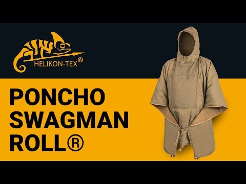 Ponczo Helikon Swagman Roll Climashield Apex z funkcją śpiwora - MultiCam