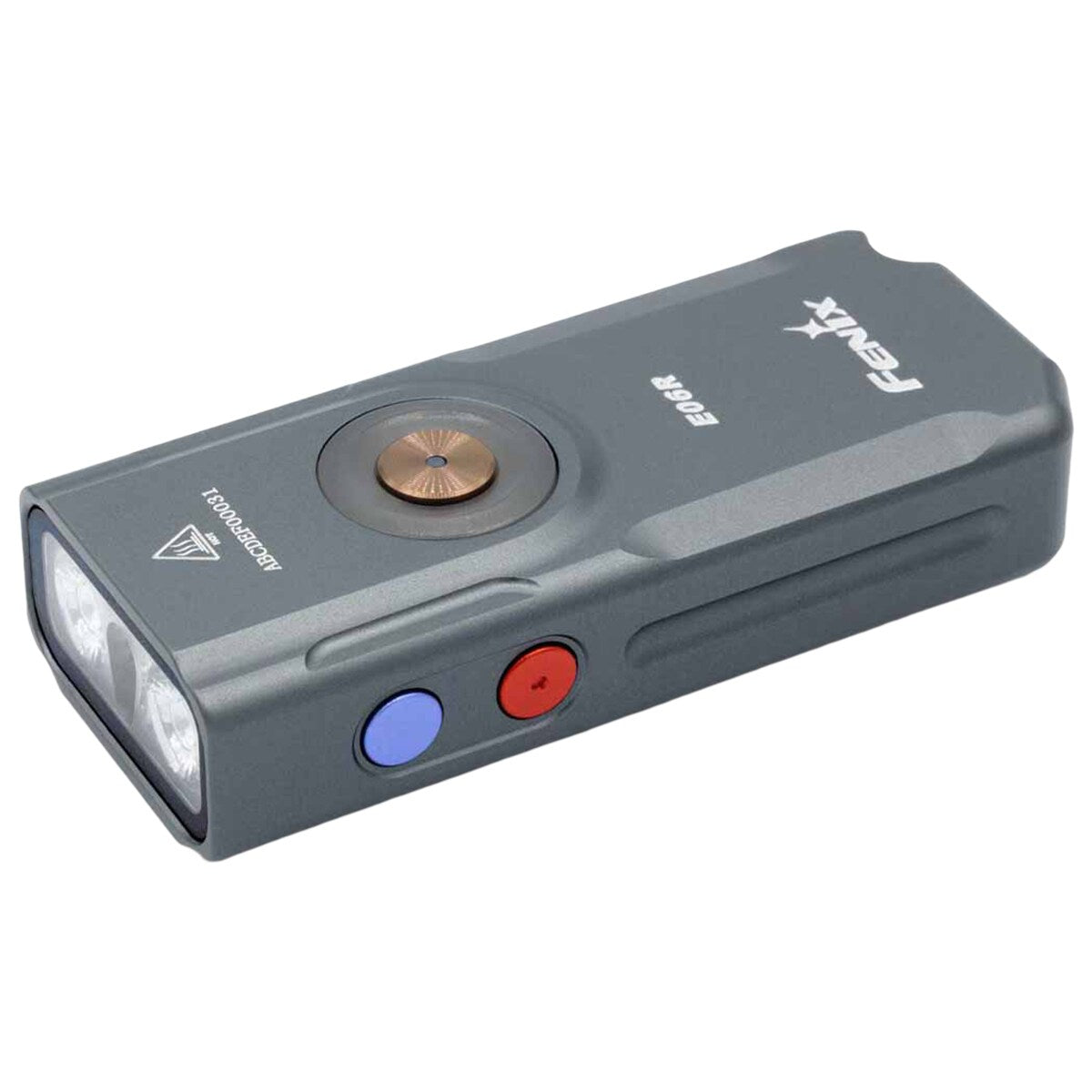 Latarka ze wskaźnikiem laserowym Fenix E06R UV Grey - 700 lumenów