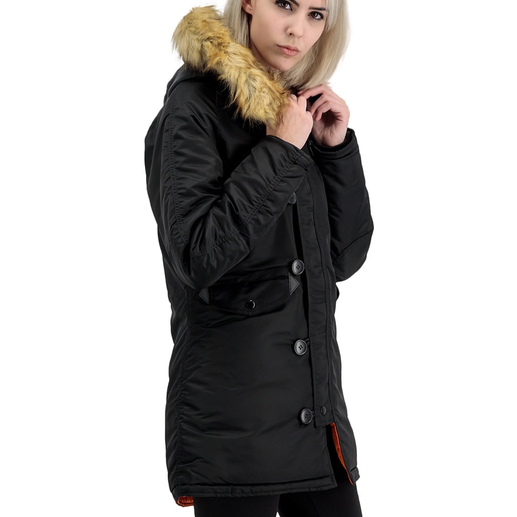 Kurtka damska Alpha Industries N3B VF 59 - Black
