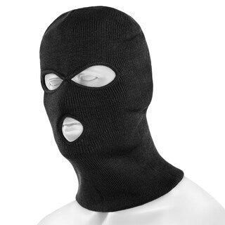 Kominiarka Mil-Tec z 3 otworami - Black
