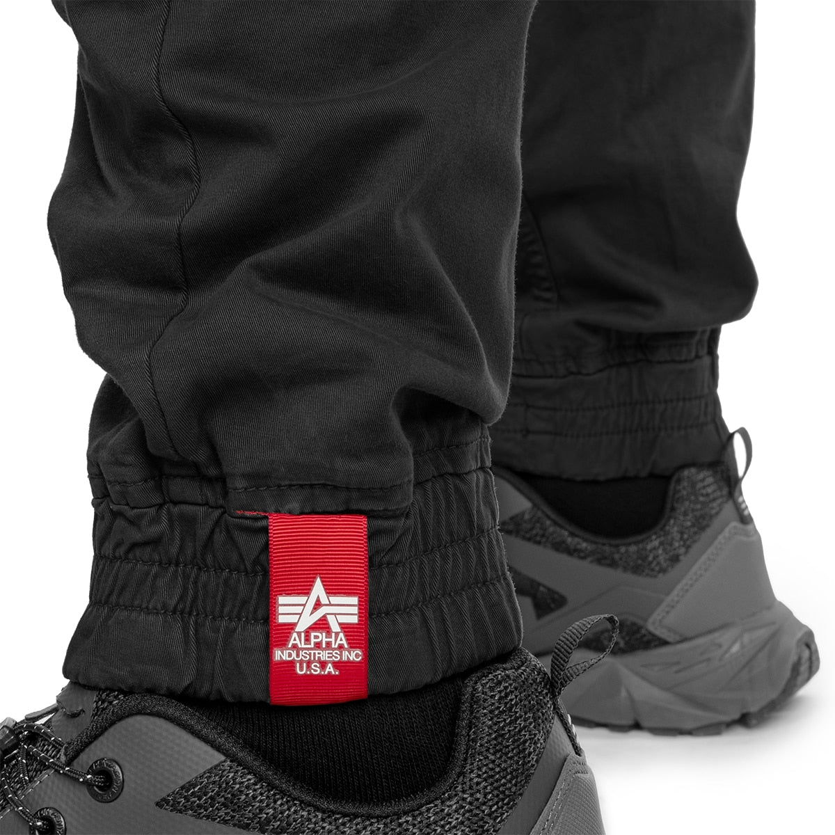 Spodnie Alpha Industries Cotton Twill Jogger - Black