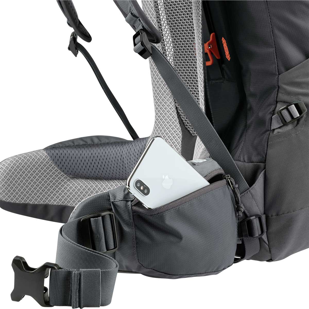 Plecak Deuter Futura Air Trek 60+10 l - Black/Graphite