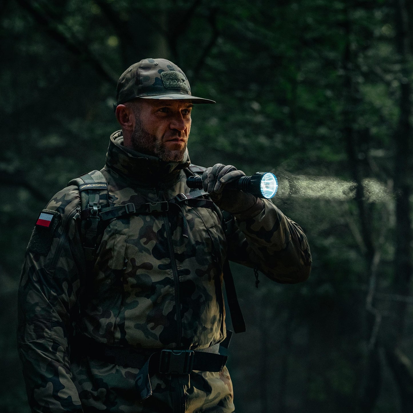 Kurtka Helikon Trooper StormStretch Softshell MK2 - wz.93 Pantera PL Woodland