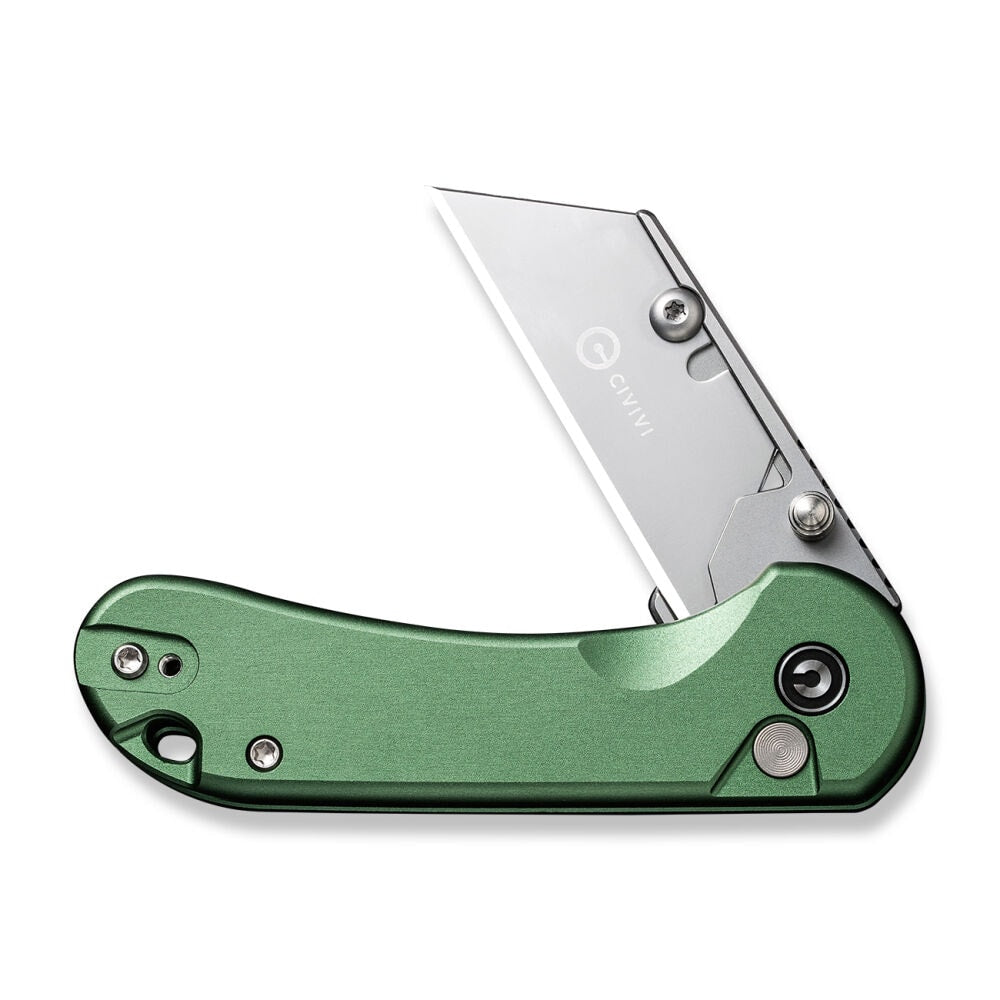 Nóż składany Civivi Elementum Utility Button Lock Aluminium - Green