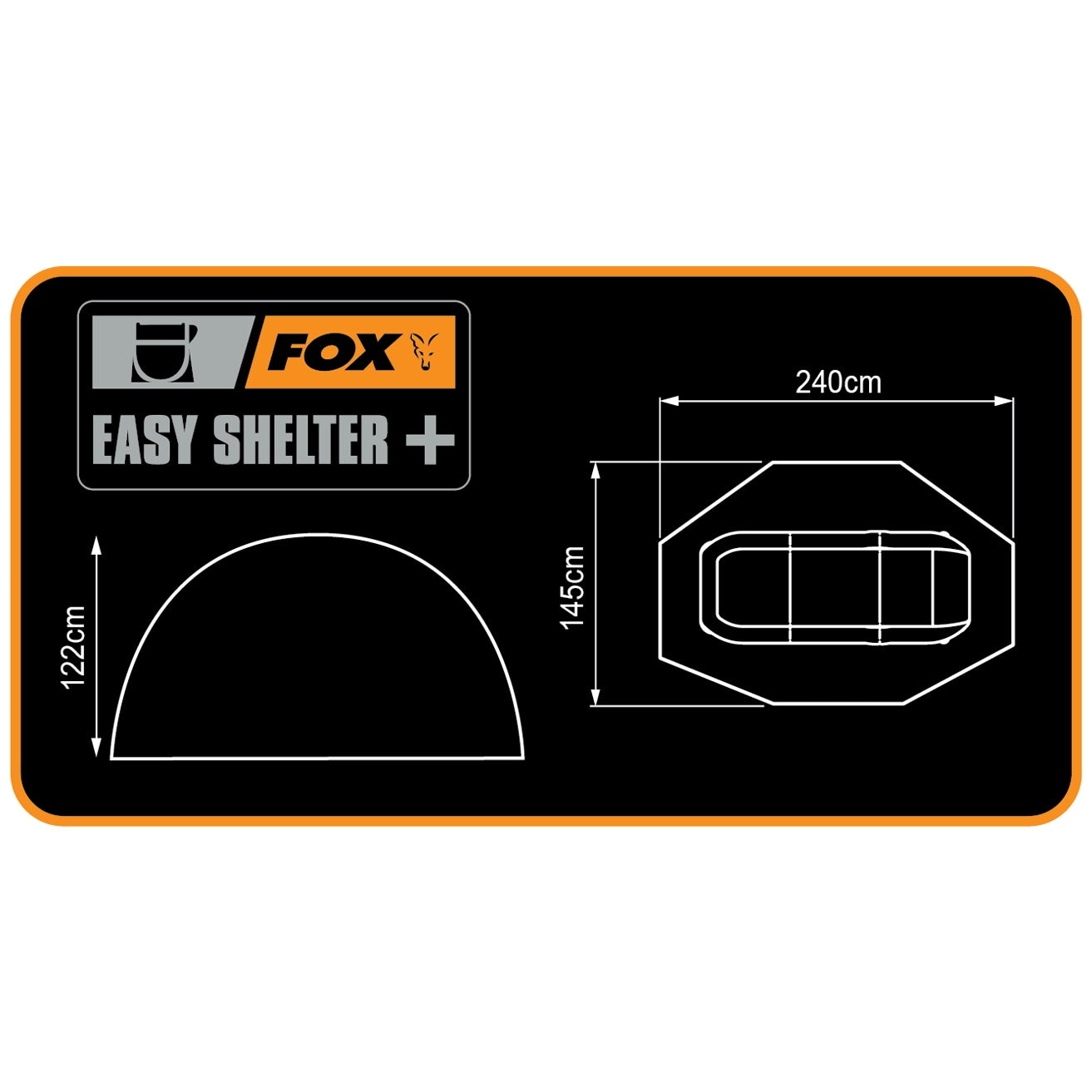 Namiot 1-osobowy FOX Easy Shelter+