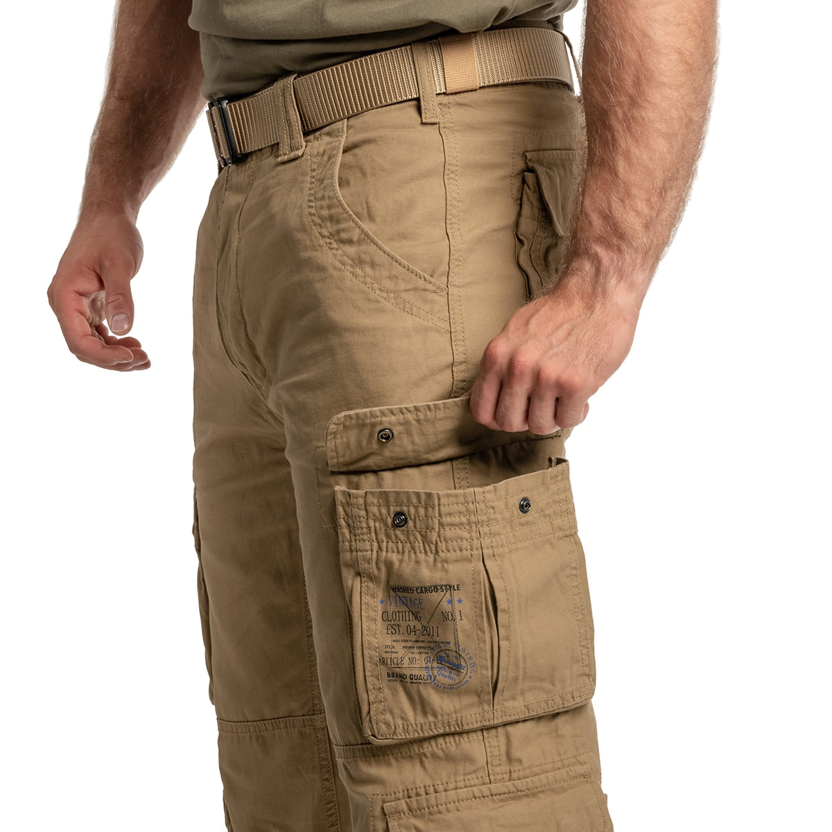 Spodnie Brandit Pure Slim Fit - Coyote