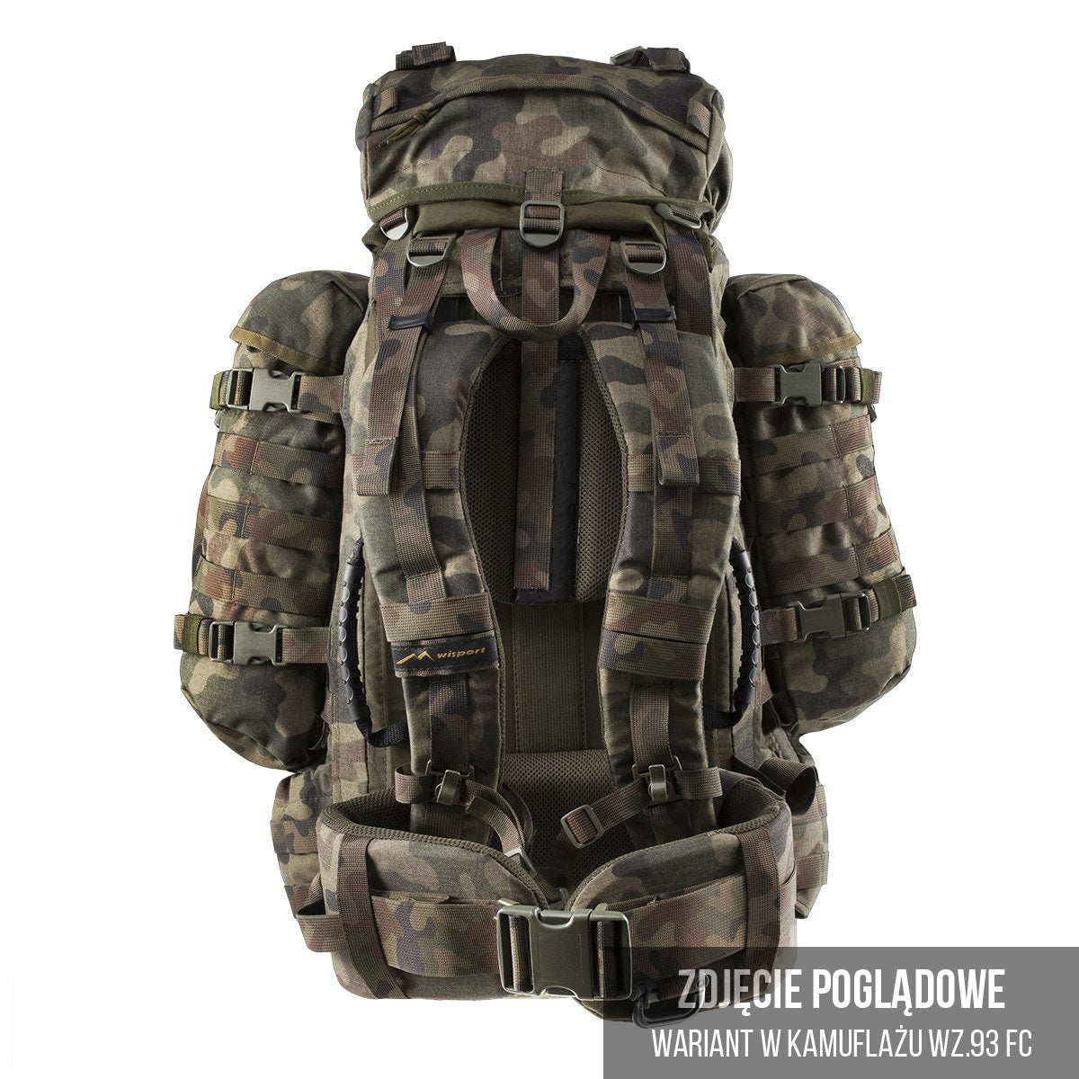 Plecak Wisport Raccoon 65 l wz.93 Pantera PL Woodland