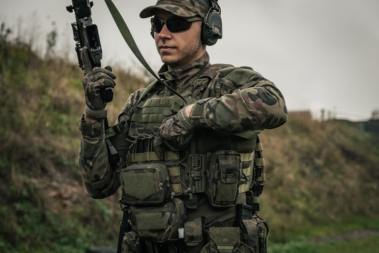 Ładownica Helikon Guardian Flap - wz.93 Pantera PL Woodland